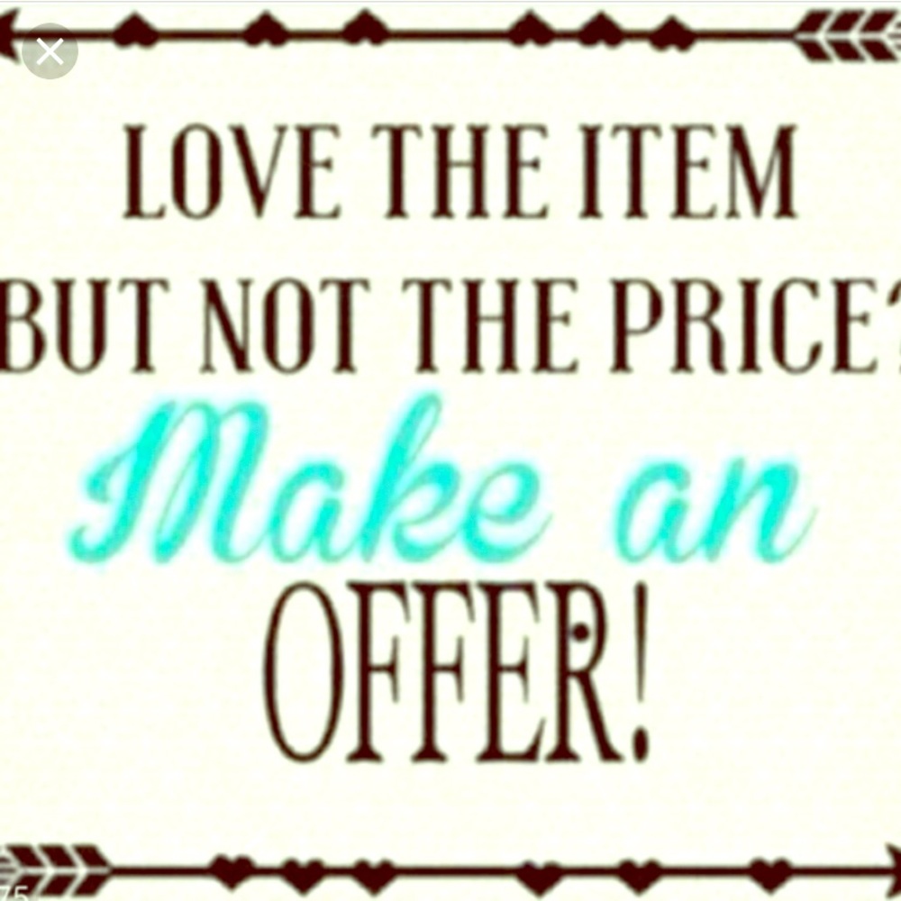 Love the item, make me an offer.